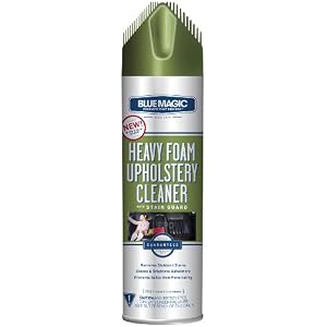 BlueMagic 914 Heavy Foam Upholstery Cleaner with Stain Guard - 22 oz.