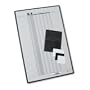 Quartet Gray DuraMax Porcelain Magnetic In/Out Personnel Board System, 36 Names, 3 x 2 Feet, Black Aluminum Frame (783G )