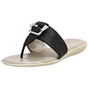 Aerosoles Women's Savvy Thong,Black,8.5 M
