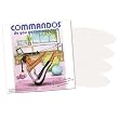 The Commandos Patch, Delicates & Stretch Ev'ylope White Cotton Fleece, For Delicates And Stretch, 8 Patches , 2.0oz Units
