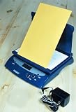 76 lb Navy Blue Postal Shipping Scales with AC Adaptor