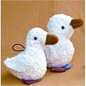 Challenge & Fun K5091 Kallisto Duck Organic Stuffed Animal with Music Box Size: Small - 8"