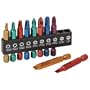 10 Piece 2" Color-Coded Driver Bit Set