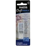 X-ACTO X253 Designer Series Craft Swivel Knife Replacement Blades, 5 Blades per Pack