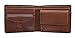 Visconti TR-30 Leather Classic Bifold Wallet with Coin Purse made of Veg Tan Leather (Brown/Tan)