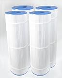 4 Pack of Clean & Clear PLUS 520; 125/130 SQ.FT. Cartridge Element