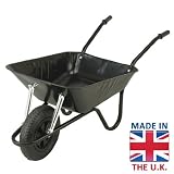 from Bristol Tool Company THE BRISTOL EASILOAD BLACK METAL WHEELBARROW 85 LTR / 120KG Model WAL-EASI-B
