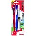 Pentel Twist Erase CLICK  Automatic Pencil with 2 Eraser Refills and Lead, 0.5mm, Assorted Barrels, 2 Pack (PD275TLEBP2)