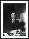 Historic Print (S): [Raymond W. Pullman, half-length portrait, seated behind desk, facing front]