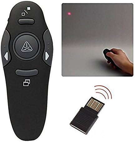 Superclub® RF 2.4GHz Wireless USB PowerPoint PPT Presenter Remote Control