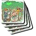 Londons Times Religion Heaven Hell Cartoons - The First Census - Coasters
