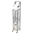 Toilettenpapierhalter Metall H 82 cm WC-Papierhalter