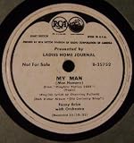 Fanny Brice My Man , Presented By Ladies Home Journal. 78 Rpm