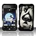 ZTE Score X500 (Cricket) Rubberized Design Case Cover Protector - Spade Skull