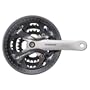 Shimano Acera M361 175mm 22-32-42t, Octalink, with Chain Guard, Black