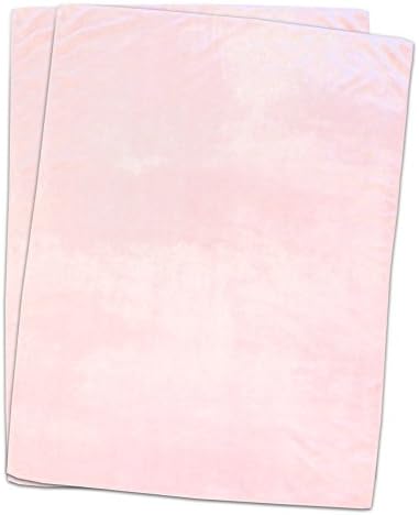 Baby microfiber blanket 2 Disc fluffy lightweight type Pink (75 ~ 110cm)