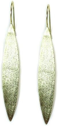 Betty Carre Gold Plated Oblong Spike Earrings