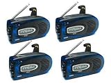 Freeplay Ranger 4-Pack of AM/FM Solar / Hand Crank / AC Rechargeable Radios