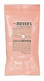 Mrs. Meyer`s Clean Day Counter Top Wipes, Geranium, Case Pack, Twenty-Four- 24 Wipe Packs (576 wipes)