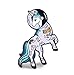 Unicorn Enamel Pin Astronaut Space Unicorn In a Suit Colorful Lapel Pin