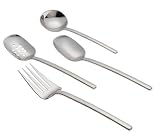 Mikasa Zena Stainless Steel 4-Piece Flatware Hostess Set