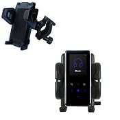 Bike Handlebar Holder Mount System for the Samsung Yepp K3 - Gomadic Brand
