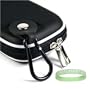 Canon PowerShot Eva Black Case Mini Glove Bag Hard Case For Slim Digital Camera and Camera Accessories: models Canon PowerShot SD1200IS, Canon PowerShot SX200IS, SD890IS, SD780IS,