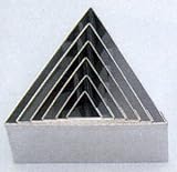 Ateco Six-Piece Triangle Cutter Set