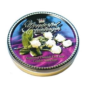 Danish Deluxe Cookie Selection - Golden Rose - 3 tins