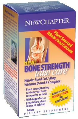 New Chapter Bone Strength Take Care Tablets, 120-Count Bottle ( Multi-Pack)