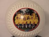 YOUR PHOTO Softball Regulation Size. Great for game balls, gifts, coaches, players, fans, awards, contests, graduations, seniors, leagues, high school, college, varsity, holidays, parents, trophies, clubs, fastpitch. Print pictures, individuals, teams, logos.