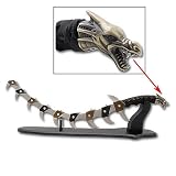 Spiked Dragon Tail Fantasy Knife w/ Stand