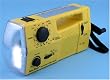 Solar Shortwave Dynamo Flashlight AM/FM/TV Emergency Radio 6 Way Power