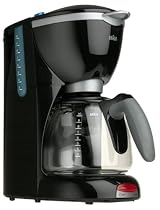 Braun KF510-BK AromaDeluxe 10-Cup Coffeemaker, Black