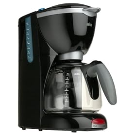 Braun KF510-BK AromaDeluxe 10-Cup Coffeemaker, Black by Braun