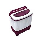 Whirlpool Spin 621 Semi-Automatic 6.2 kg Washer Dryer (Duet Wine)