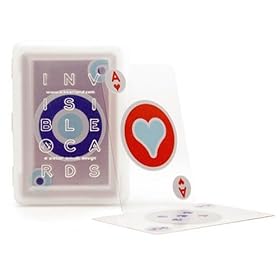  Kikkerland Design Invisible Playing Cards
