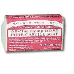 Dr. Bronners Bar Rose 148 ml (Seife)