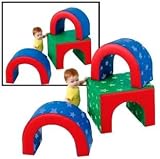 Children's Factory Tunnel Trilogy Soft Shapes Play Set