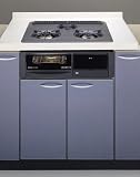 National ビルトイン ガスコンロ 水なし両面焼グリルタイプ シティブラック GE-WS20P/L3