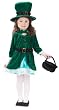 Girls Little Leprechaun Costume