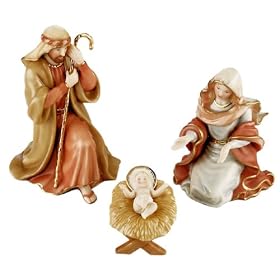 Lenox Little Town Of Bethlehem Porcelain 3-Piece The Holy Family