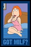 Family Guy Got Milf? Lois Griffin Lingerie Framed Art Poster Print - 24