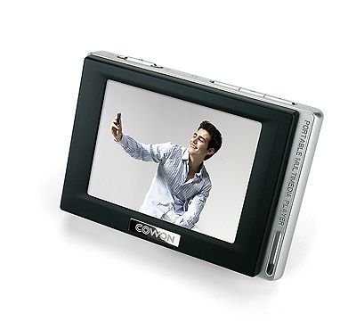 Childrens Toyshop  Electronics : Cowon IAudio D2 4GB MP3 Player.Touch Screen, 2.5" QVGA,16.4 Million Colours, Lossless Audio MP3,OGG,WMA,ASF, Flac,WAV,Powerful Sound Output 37MW+37MW,Movie Playback WMV,MPEG4, DIVX 30FPS, FM Radio & Recorder, 54 Hrs Battery Life Via Rechargeable Battery, Expand To 32GB SD/SDHC Card Expansion,Tv Out