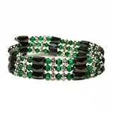 Magnetic Hematite Wrap Around Bracelet, Anklet, or Necklace, 21"