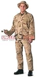 Tri-Color Desert Military BDU Cargo Pants and Shirts