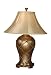 Crisscross Champagne Silver Leaf Table Lamp Uttermost (UM-27705)