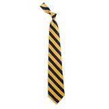 Michigan Wolverines NCAA Stripes Mens Tie (100% Silk)
