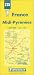 Michelin Midi-Pyrenees, France Map No. 235 (Michelin Maps & Atlases)