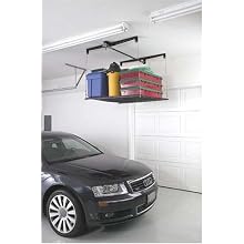 Racor PHL-1R Pro HeavyLift 4-by-4-Foot Cable-Lifted Storage Rack